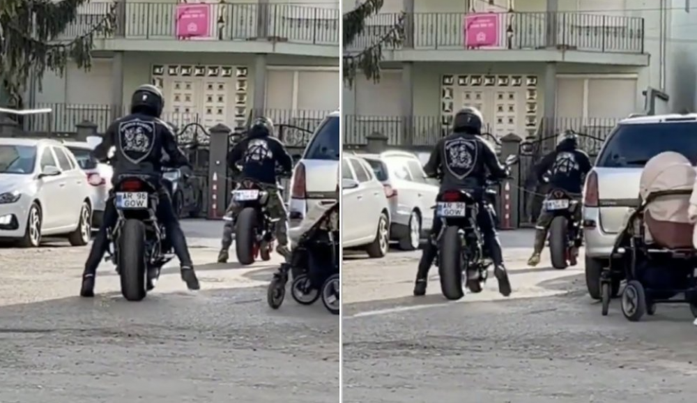 „Motocicliștii sunt niște teribiliști. Tot ei când un bebeluș doarme”